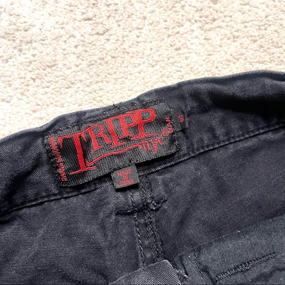 👽 Tripp NYC Black/White Striped Pants 👽 - Picture 2 of 2